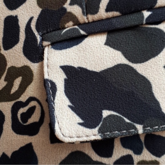 Smythe Leopard-print Camouflage Boyfriend Blazer - Picture 3 of 14